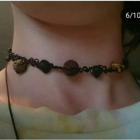 "Neutrals" Tattoo Choker - Picture 3 of 3